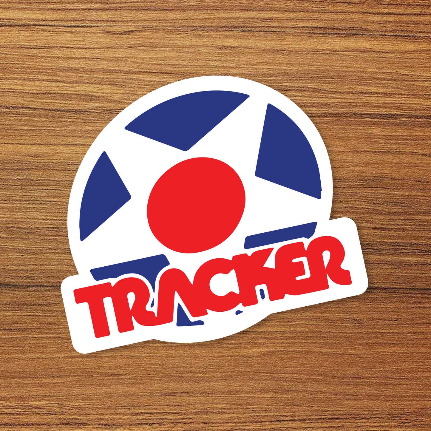 Tracker Trucks Skateboard Logo Vinyl Decal Sticker – Waterproof & UV Resistant