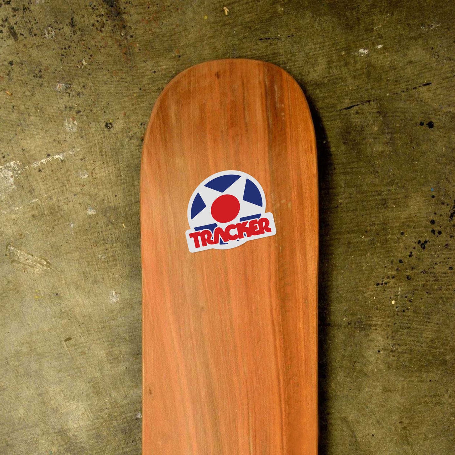 Tracker Trucks Skateboard Logo Vinyl Decal Sticker – Waterproof & UV Resistant