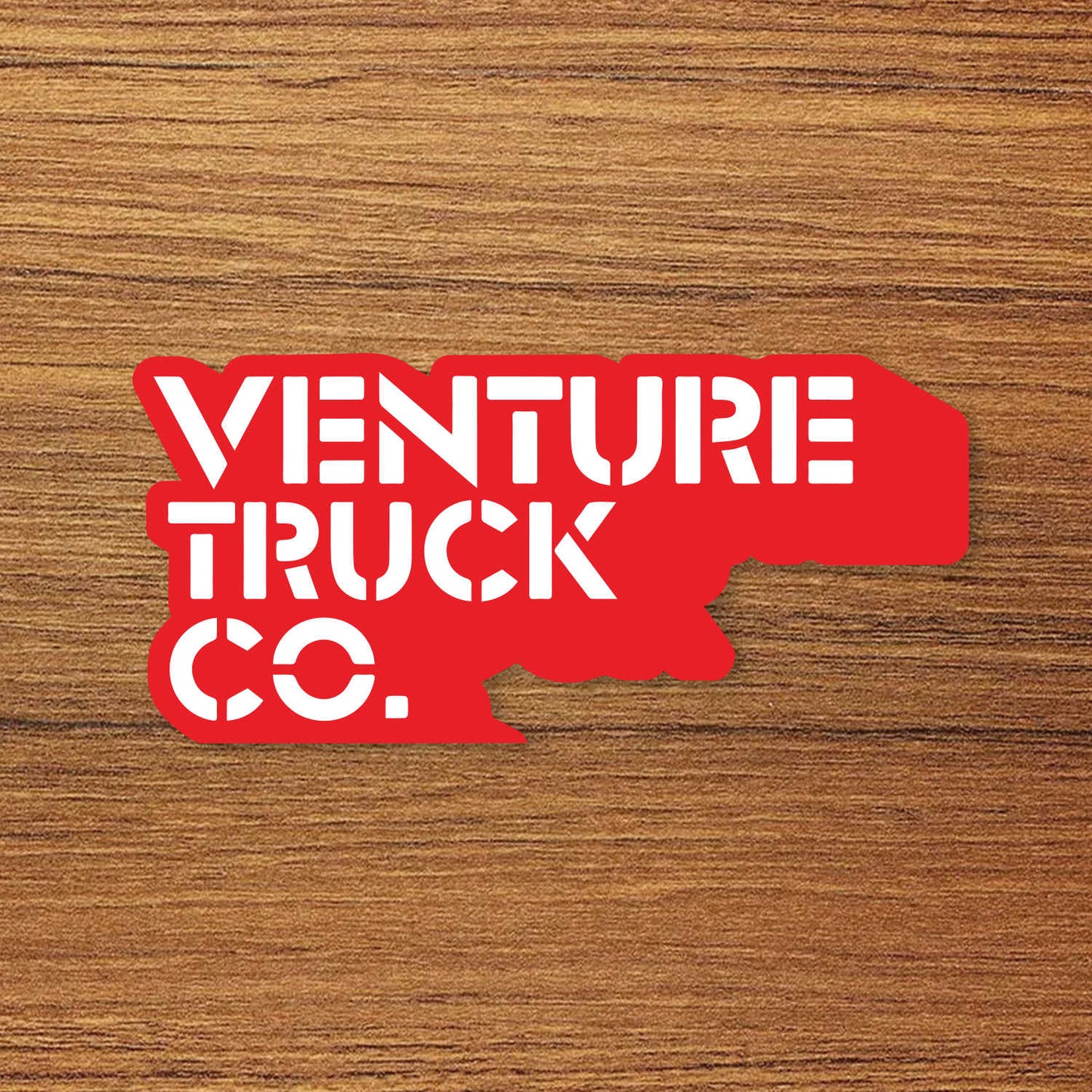 Venture Truck Co Skateboard Logo Vinyl Decal Sticker – Waterproof & UV Resistant