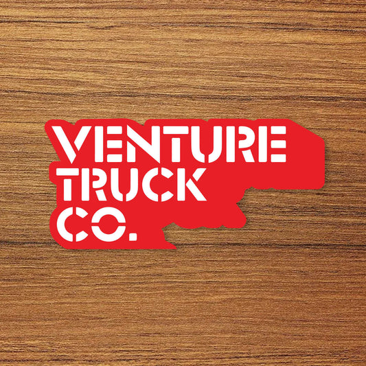 Venture Truck Co Skateboard Logo Vinyl Decal Sticker – Waterproof & UV Resistant