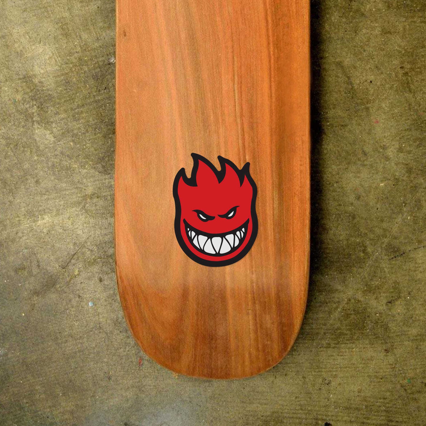 Red Spitfire Wheels Skateboard Logo Vinyl Decal Sticker – Waterproof & UV Resistant