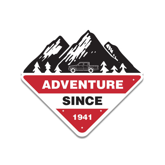Toyota Adventure Since 1941 Sticker