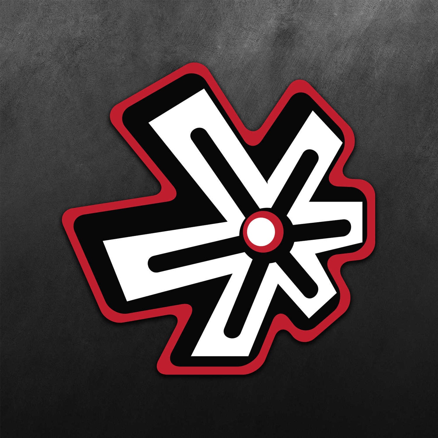 Aasterisk Logo Sticker