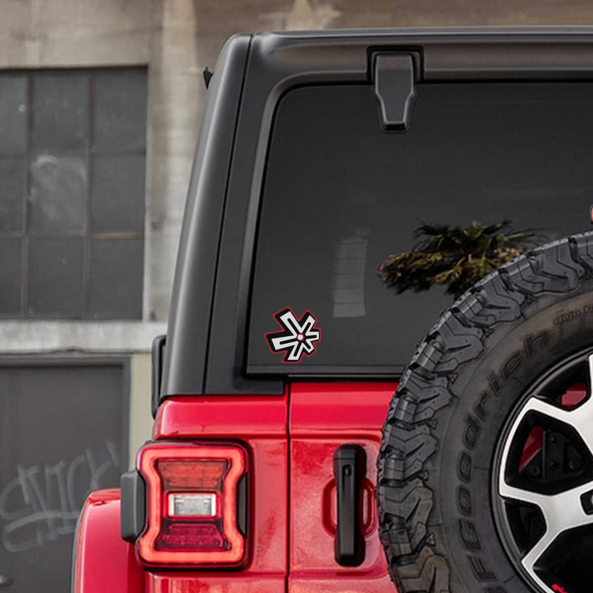 Aasterisk Logo Sticker
