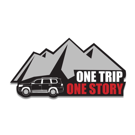 Land Cruiser One Trip One Story Sticker