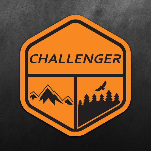Mountain Adventure Sticker for Challenger