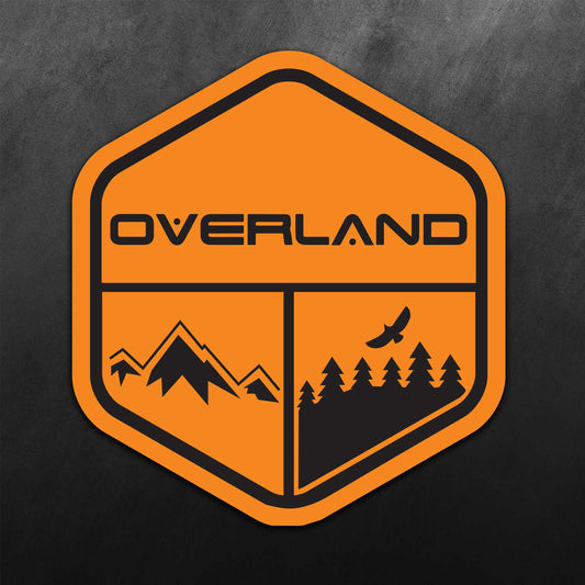 Mountain Adventure Sticker for Overland