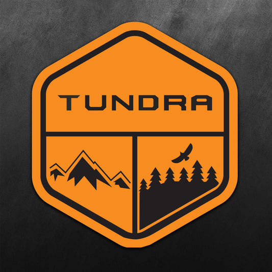 Mountain Adventure Sticker for Tundra