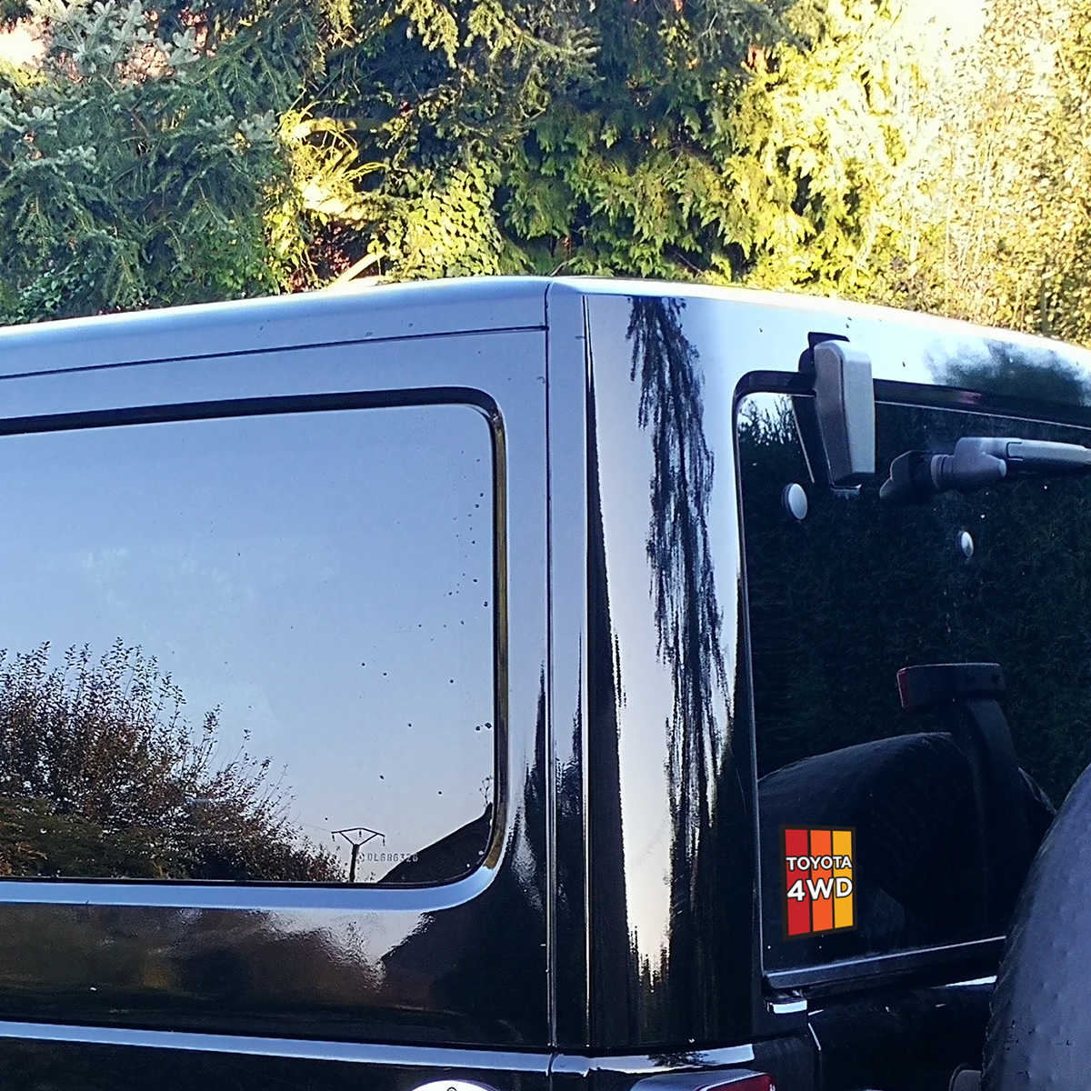 Retro Toyota 4x4 4WD Sticker for Toyota