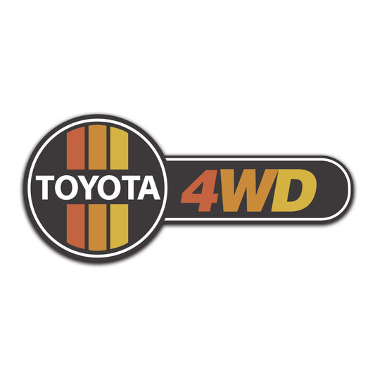 Toyota 4WD Sticker for Toyota