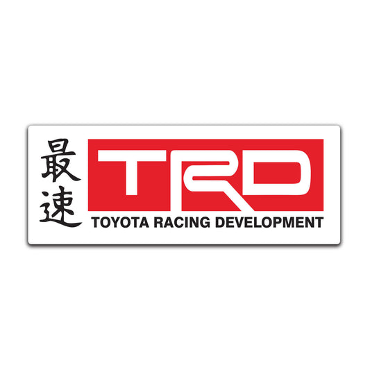 Toyota Racing Development Sticker