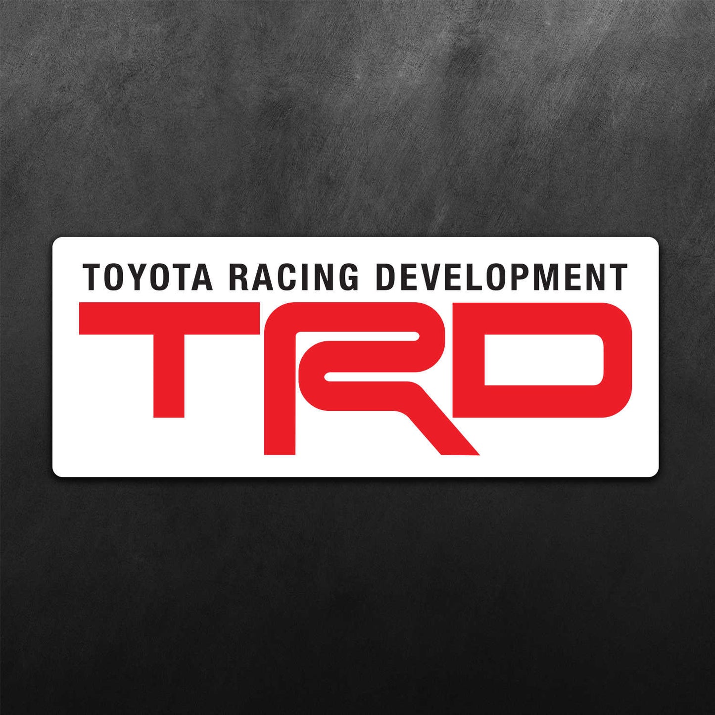Toyota Racing Development TRD Sticker