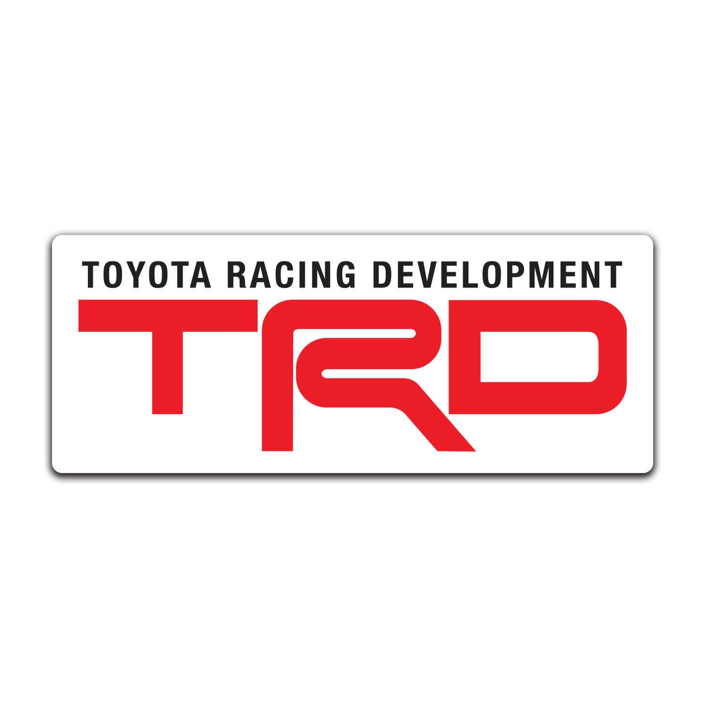 Toyota Racing Development TRD Sticker