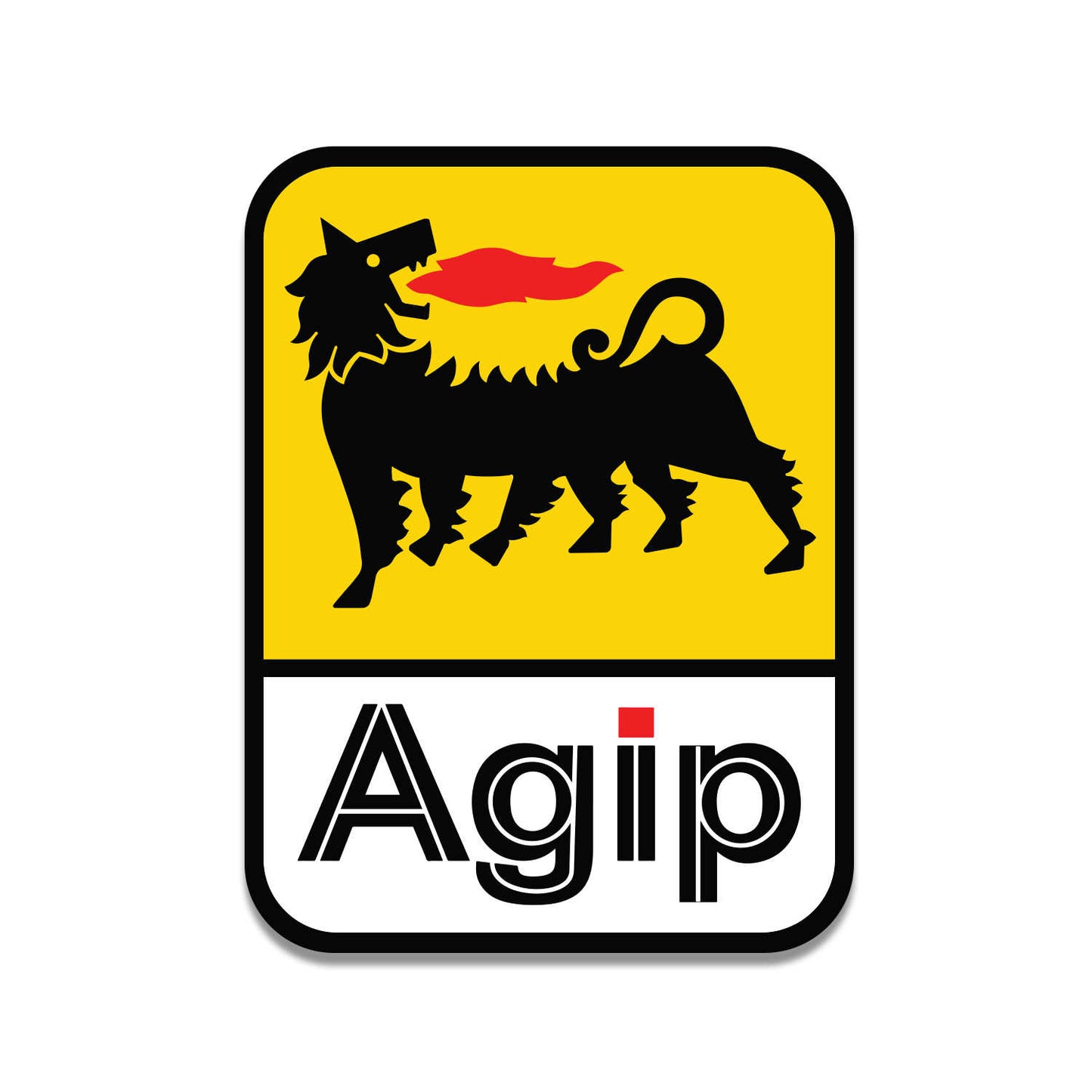 Agip Oil Sticker
