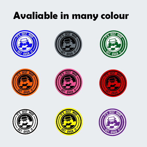 It's Just Mud Jeep Sticker-1470