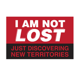 I Am Not Lost Stickers-0