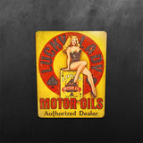 Lucky Lady PinUp Girl Sticker