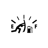 Gasoline Indicator Sticker-0