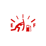 Gasoline Indicator Sticker