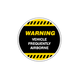 Warning Vehicle Sticker-0