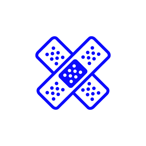 Wheel  Band aid Sticker