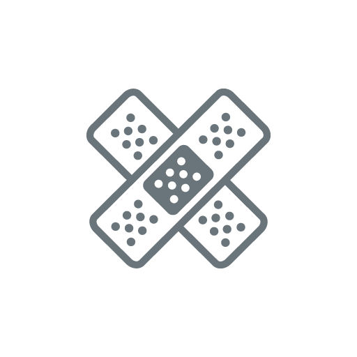 Wheel  Band aid Sticker