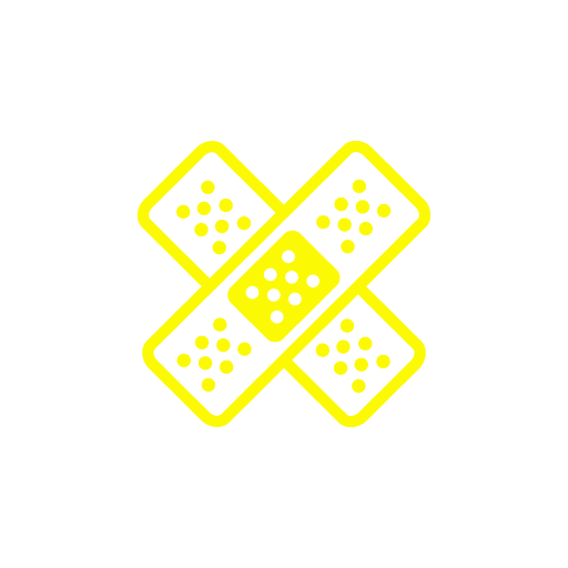 Wheel  Band aid Sticker