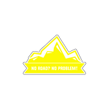 No Road No Problem Sticker