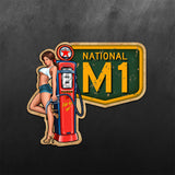 National M1 Princess Hwy PinUp Girl Sticker