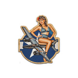 F7F Tiger Cat and PinUp Girl Sticker