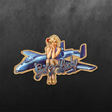 A-10 Thunderbolt PinUp Girl Sticker