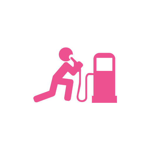 Drink Gas Station Funny Sticker