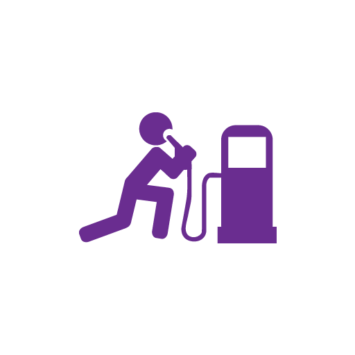Drink Gas Station Funny Sticker
