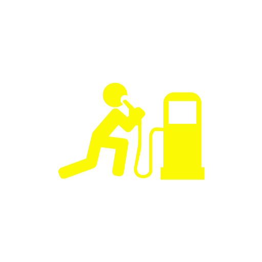 Drink Gas Station Funny Sticker
