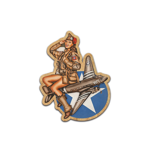 Douglas DC3 Dakota PinUp Girl Sticker