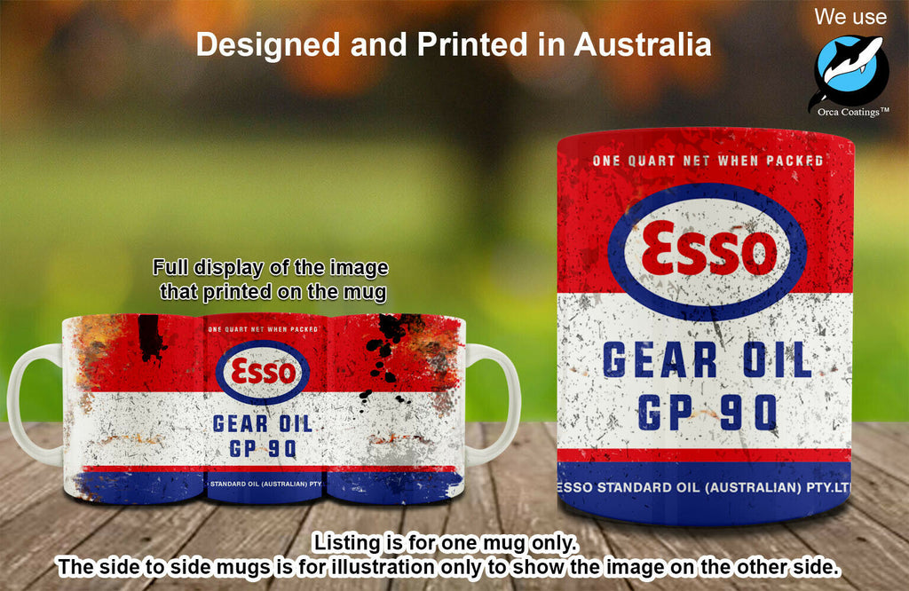 Esso Gear Oil Mug