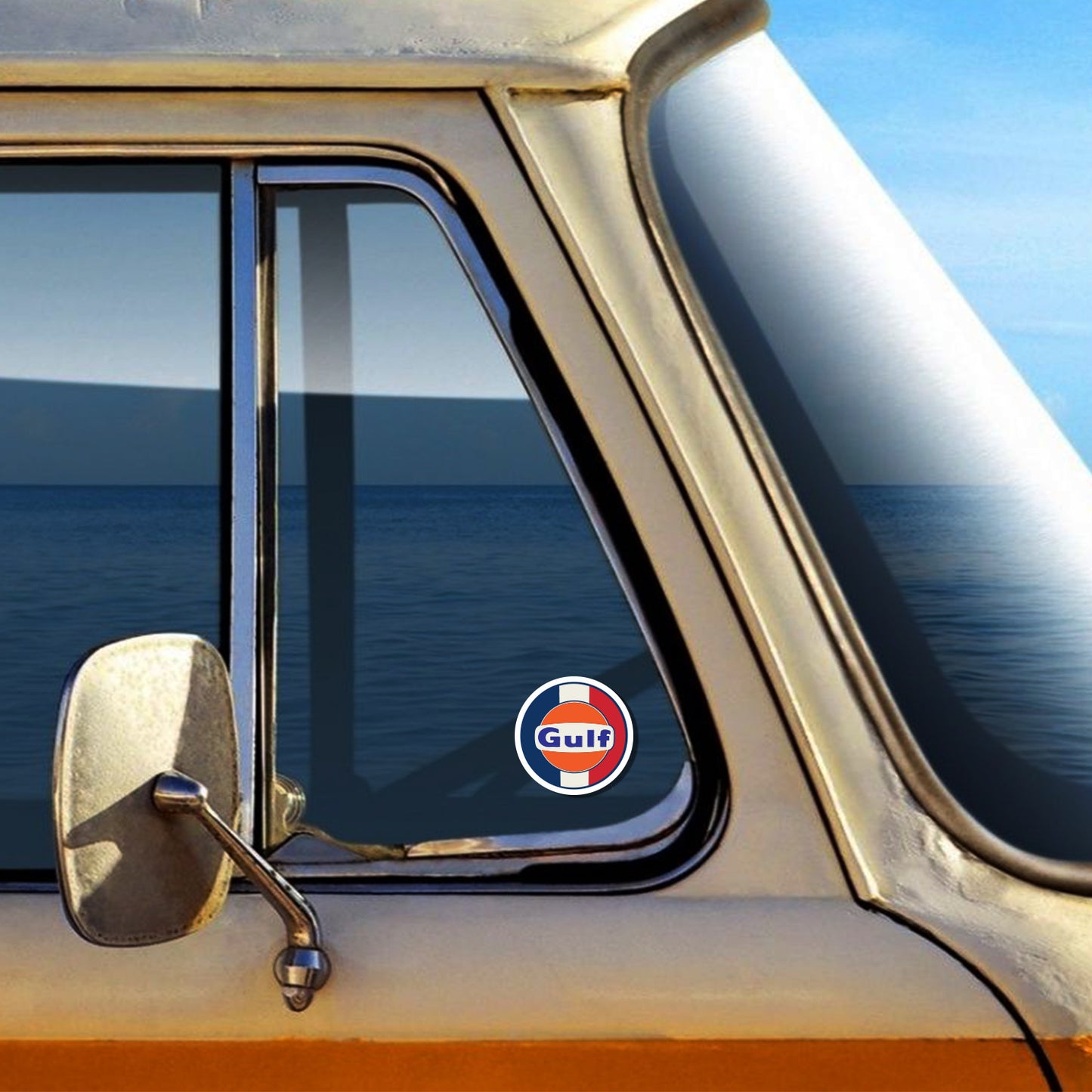 Gulf Oil Flag Sticker