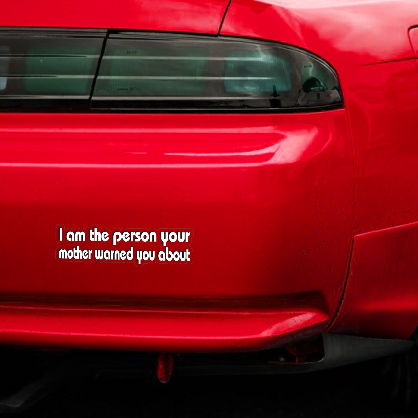 I Am The Person Your Mother Warned You About Sticker