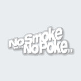 No Smoke Diesel No Poke Sticker