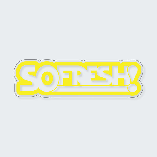 So Fresh Sticker