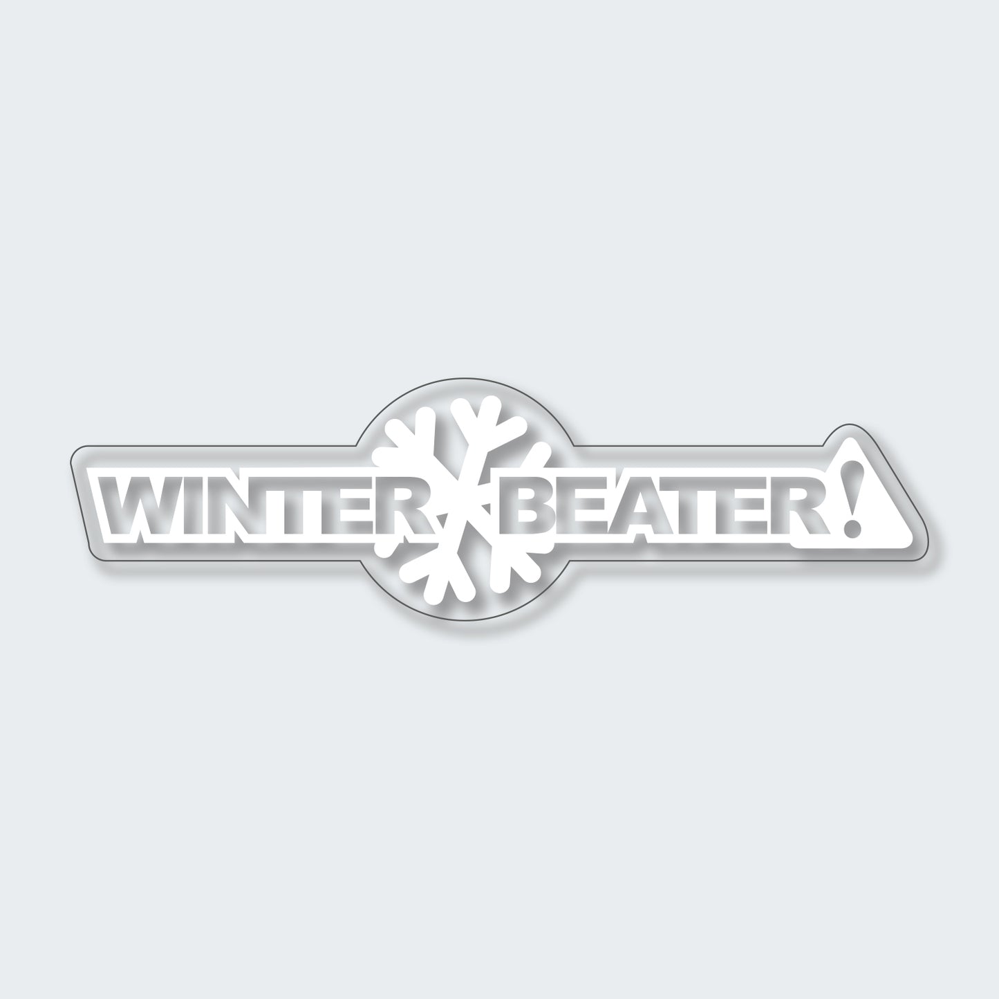 Winter Beater Sticker
