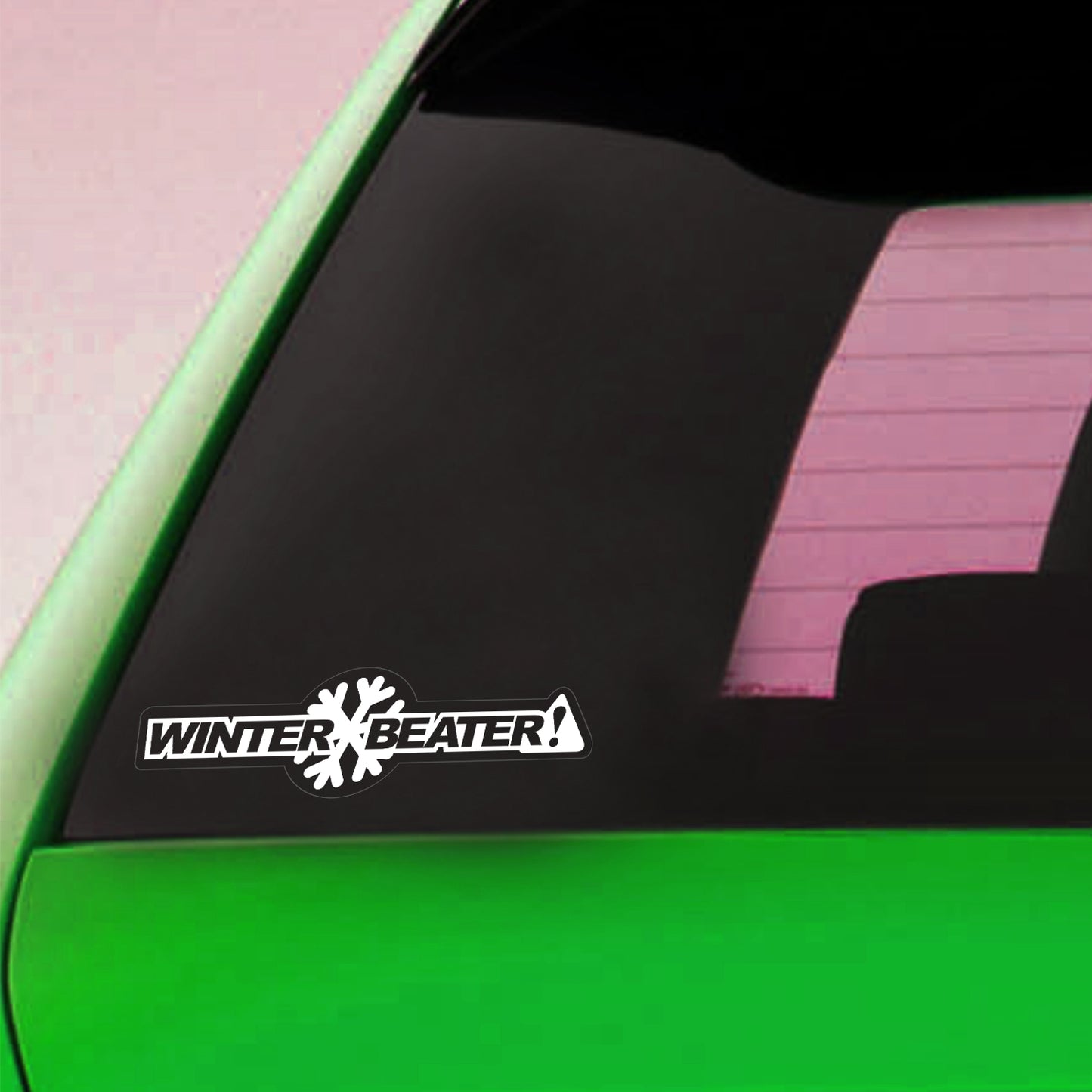Winter Beater Sticker