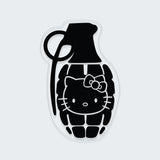 Hello Kitty Grenade Sticker
