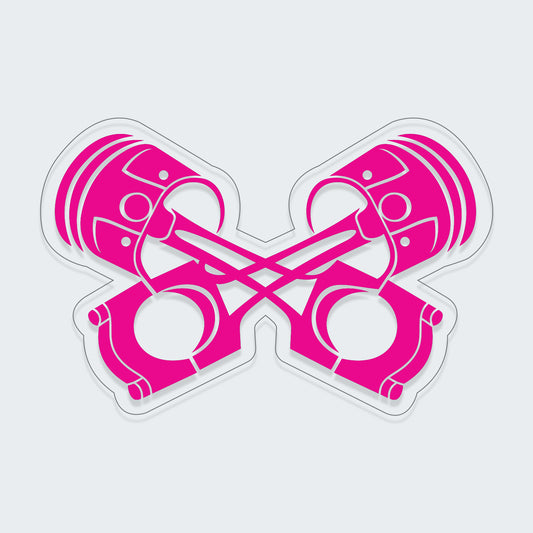 Double Piston Sticker