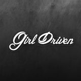 Girl Driven  JDM Sticker