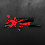 Drift Rising Sun Love  JDM Sticker