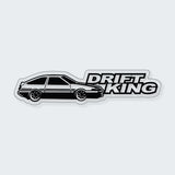 Drift King Car Sticker