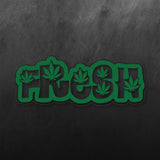 Fresh Marijuana JDM Sticker
