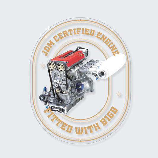 B16B Engine JDM Sticker for Honda Civic