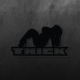 Thick Girl Sticker